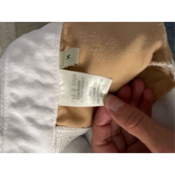 Rag & Bone Lou white overalls - Picture 8 of 8